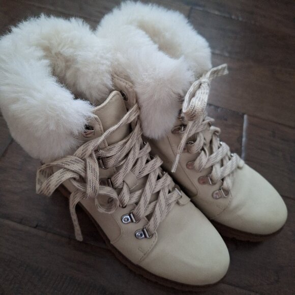 Esprit Off-White Booties - Picture 8 of 12